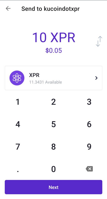 How to transfer Proton XPR to and from KuCoin